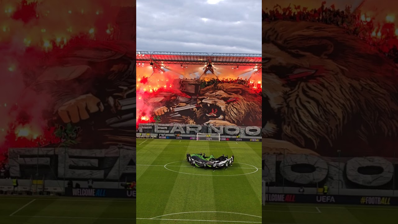 Oprawa Legii z Chelsea #legiachelsea #legiawarszawa #kibice #oprawa #piłkanożna #ciekawostki