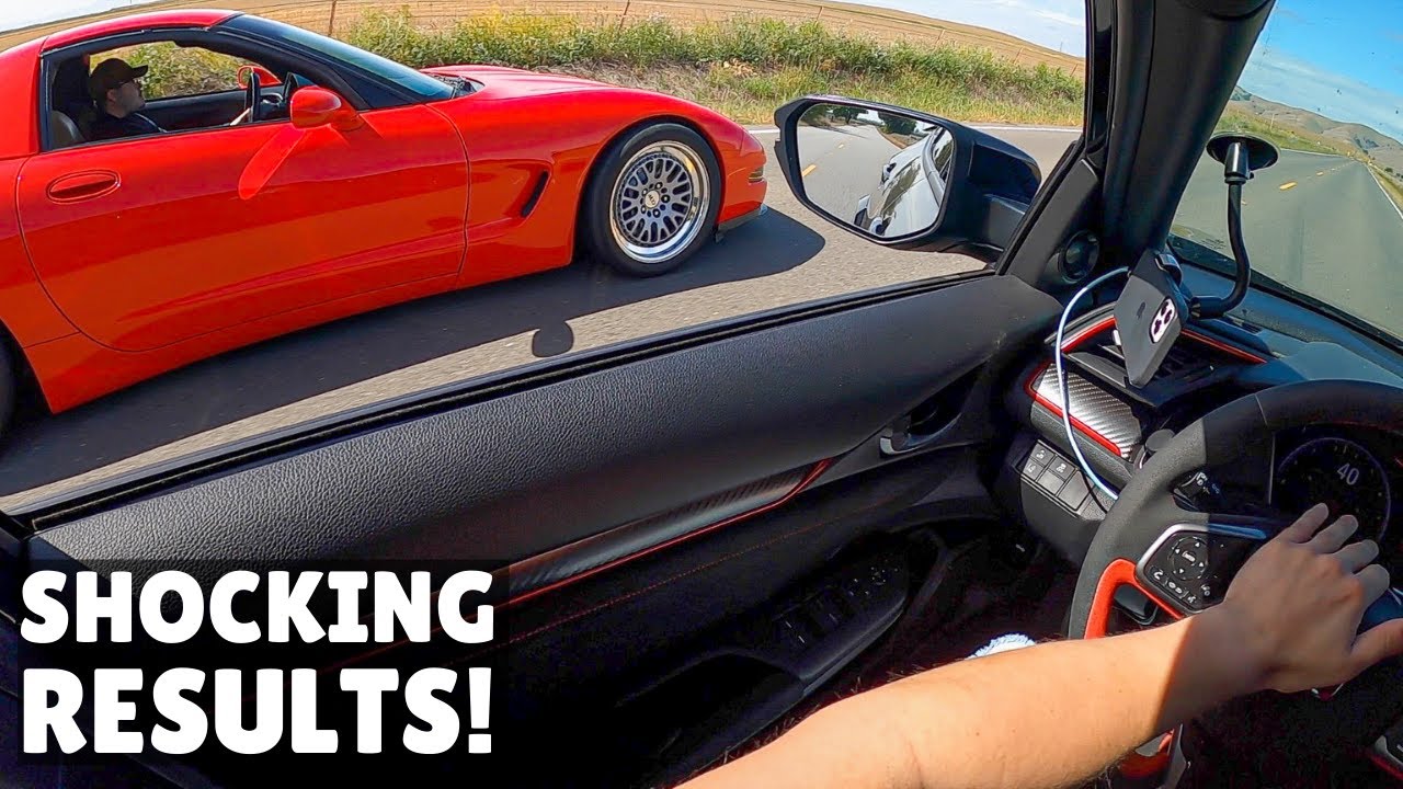 C5 CORVETTE против HONDA CIVIC TYPE R | Удивительно!