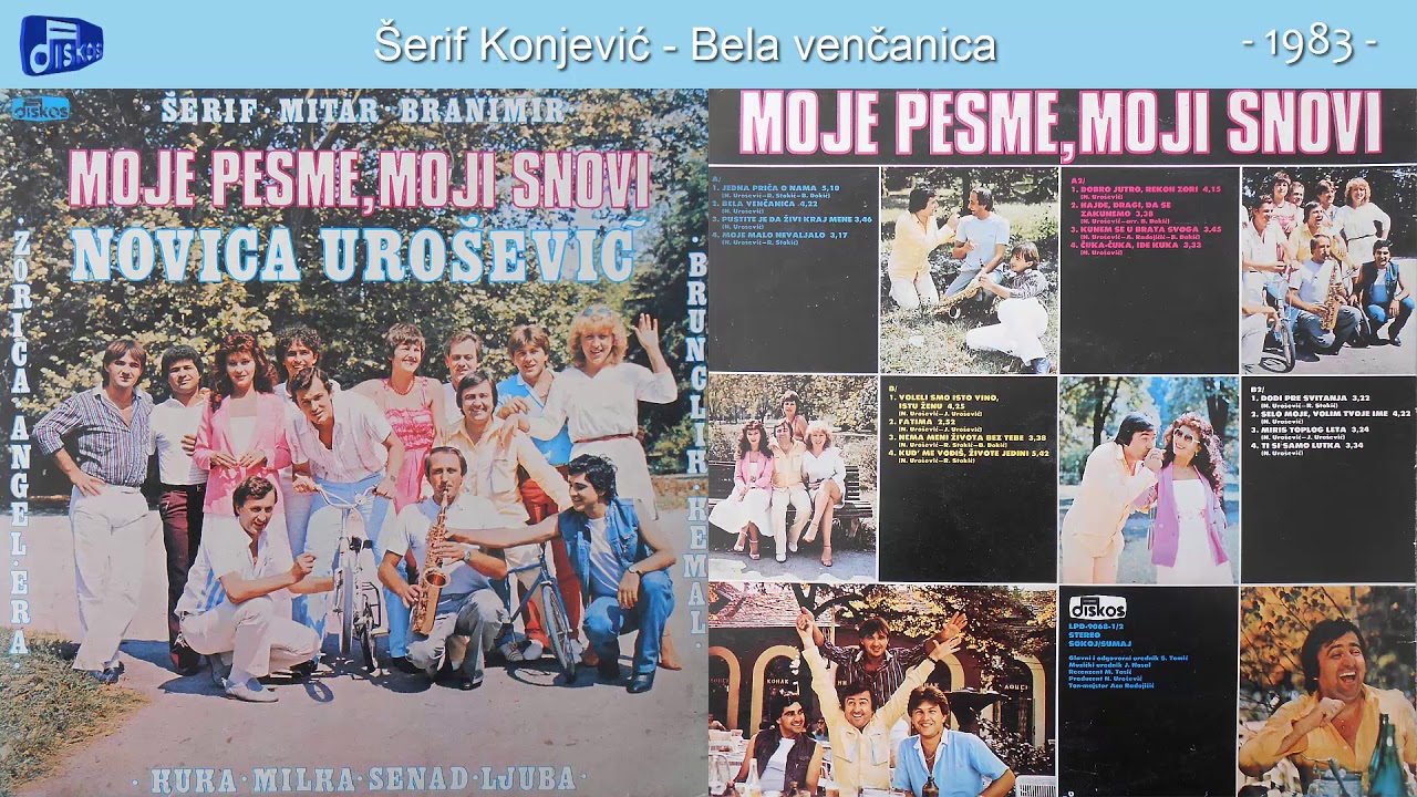 Serif Konjevic - Bela vencanica - (Audio 1983)