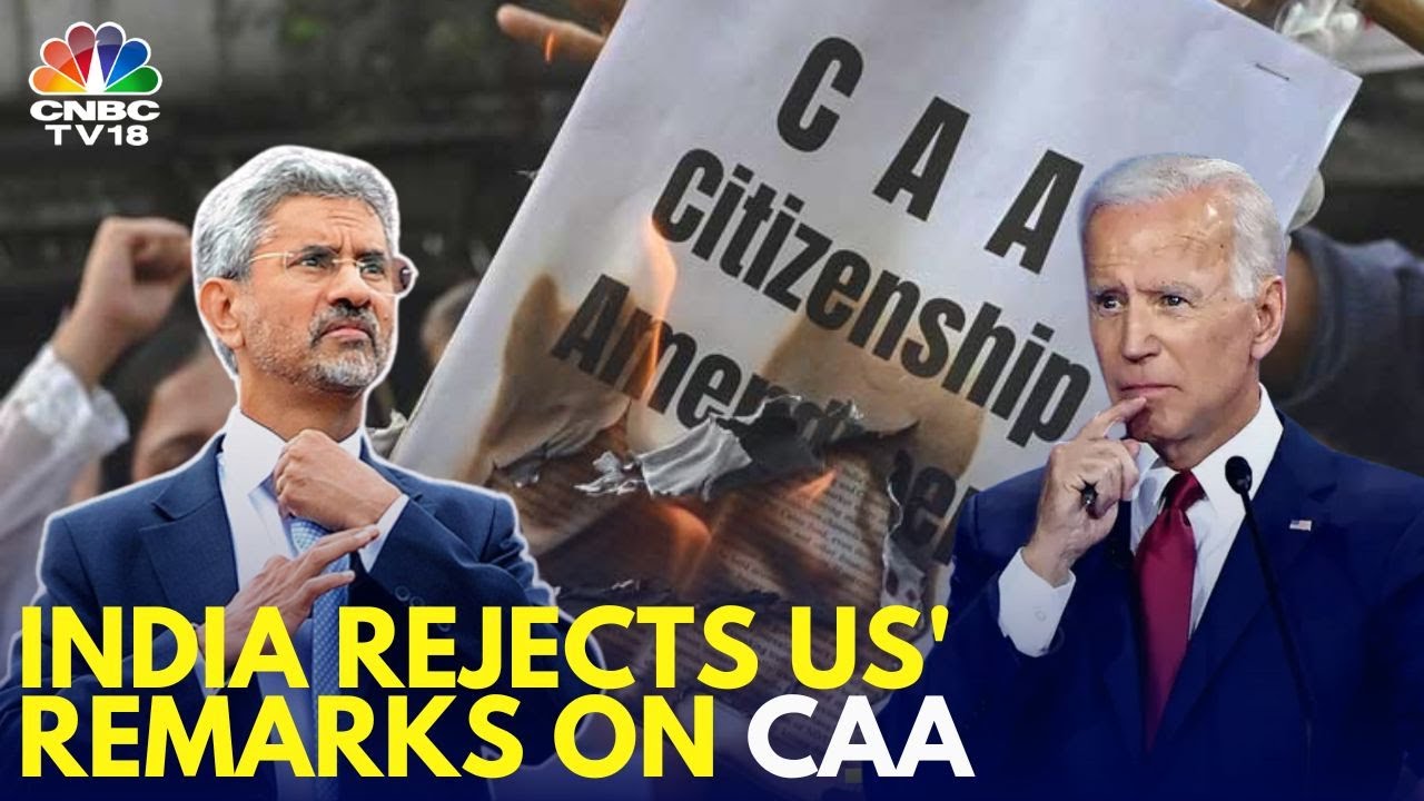 India Hits Back At US Over Remarks On CAA, Says CAA Is An Internal Matter Of India | MEA