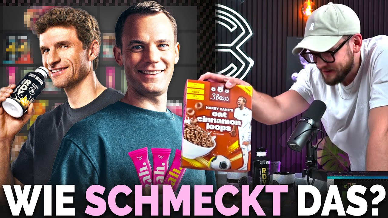 Wir ranken Food-Produkte von Fußballern (und Influencern)! Café Calcio