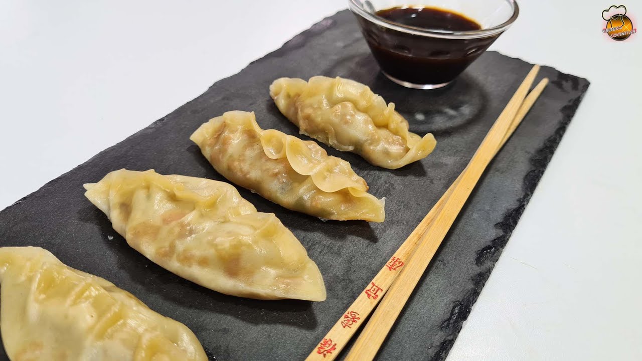 GYOZAS de CARNE Y VERDURAS - FACILISIMAS