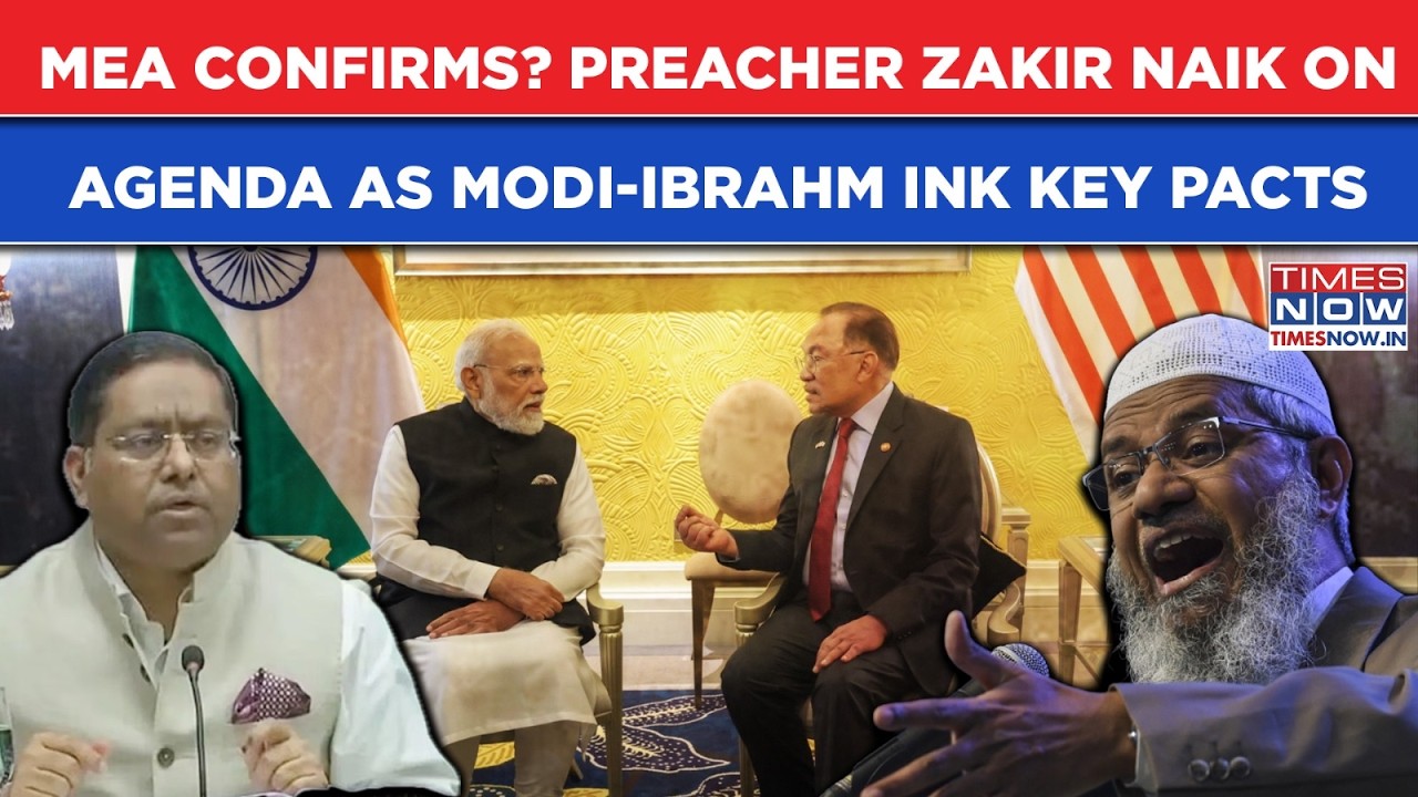 Modi In Malaysia: Preacher Zakir Naik's Extradition On Agenda As India Inks Key Pacts| What MEA Said