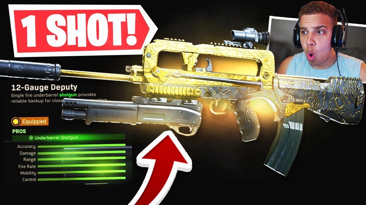 the FAMAS SHOTGUN *EXPLOIT* in WARZONE! INSANE 1 SHOT KILL SETUP! (Modern Warfare Warzone)