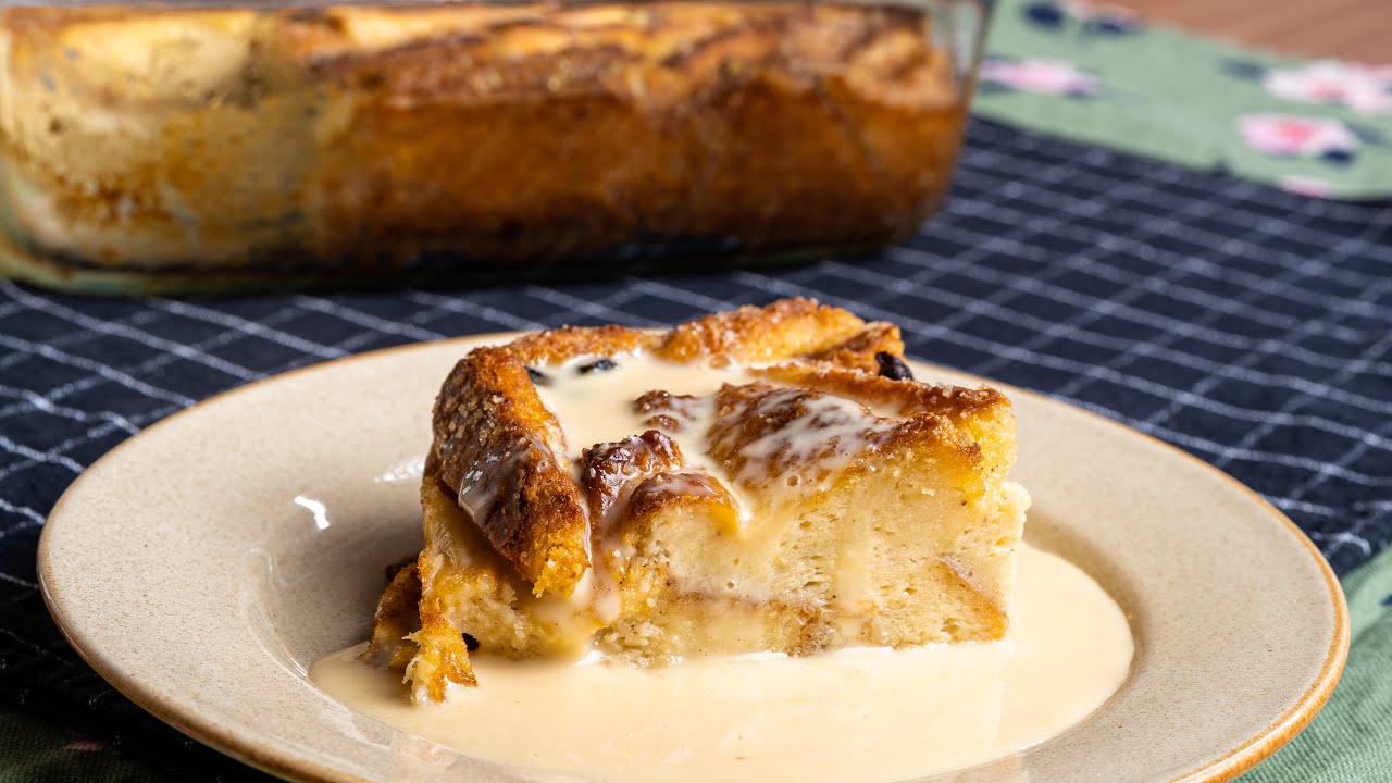 Puding Roti & Sos Kastard
