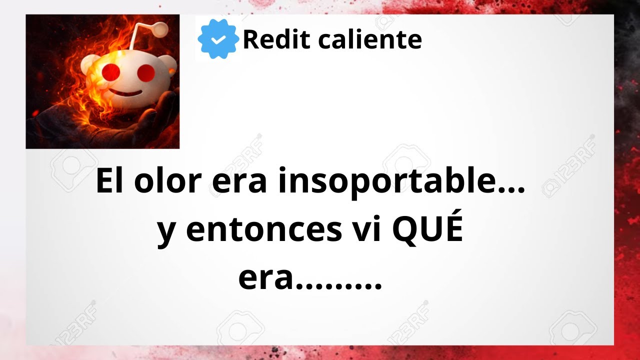El olor era insoportable… y entonces vi QUÉ era.