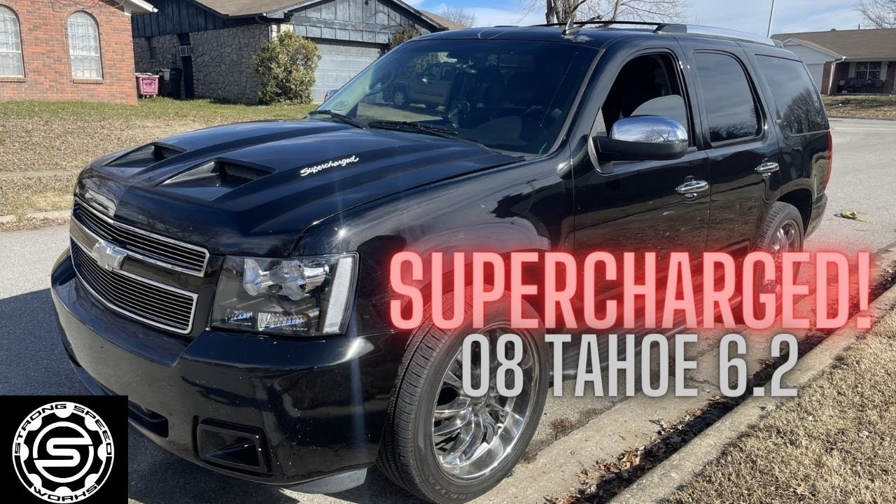 Trackhawk killer? SUPERCHARGED 6.2 08 Tahoe!