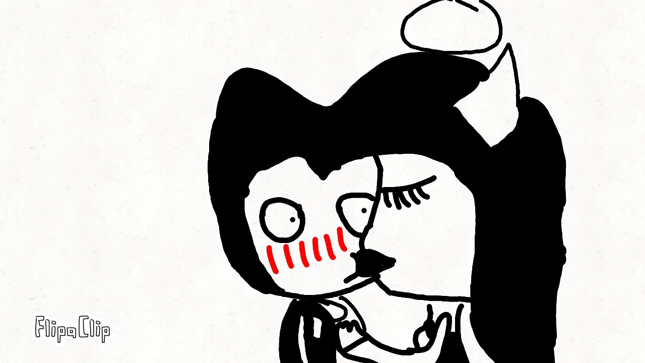 Alice angel kiss Bendy!!!