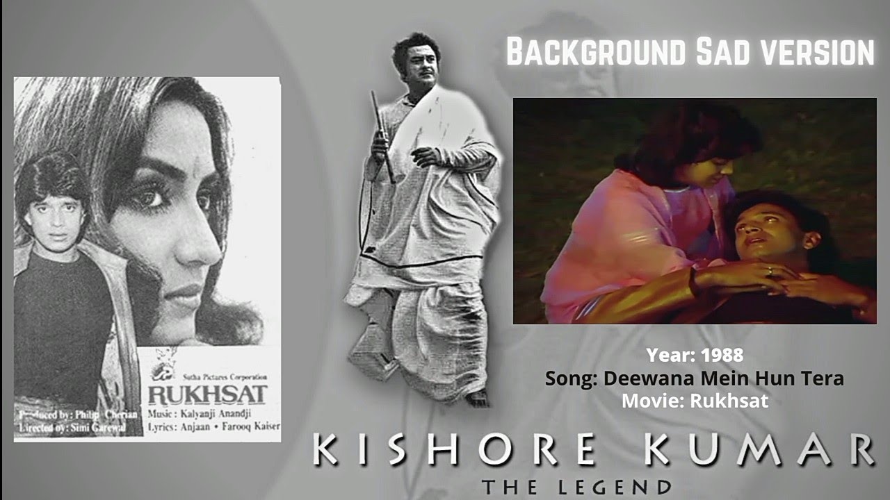 Deewana Mein Hun Tera | Background Sad Version | Rukhsat | Kishore Kumar