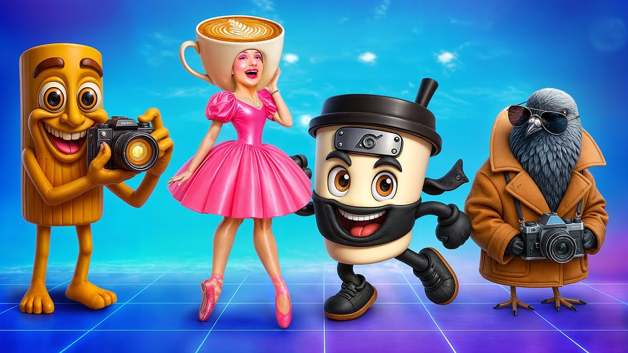 EVOLU&Ccedil;&Atilde;O da Ballerina Cappuccina: de Garota Nerd a Popular C&eacute;rebro Italiano!