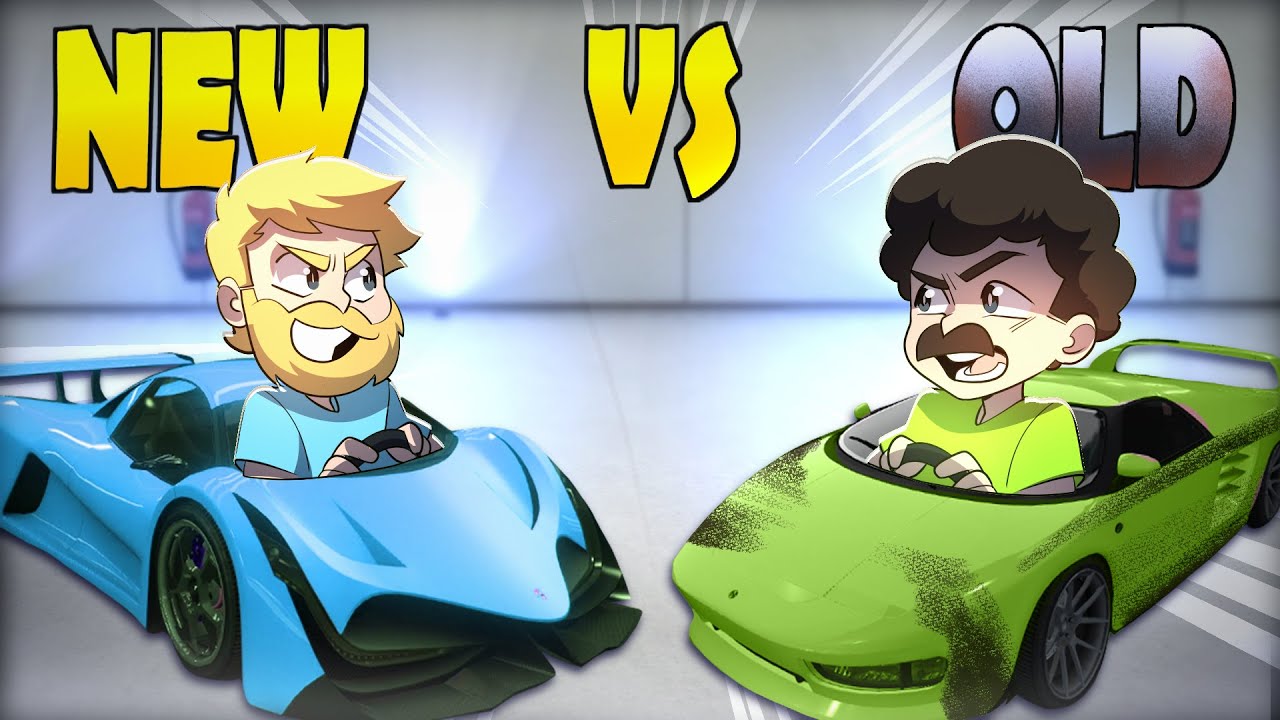 New VS Old Super Cars In GTA 5!