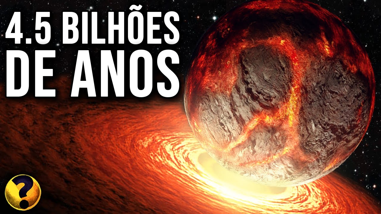 Veja como era a TERRA HÁ 4.5 BILHÕES DE ANOS -  A Origem do Planeta Terra !!