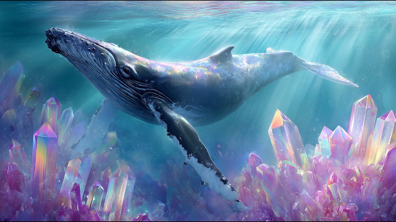 Whale Codes 396Hz - Deep Emotional Healing - Crystal Ocean Sounds