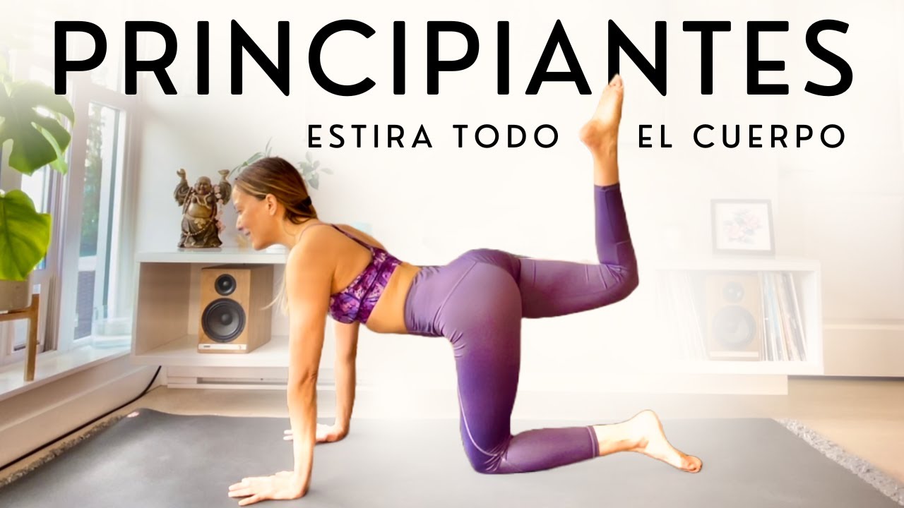 Clase de Yoga para Principiantes 10 Minutos | 5 Posturas de Yoga para Estirar Todo el Cuerpo
