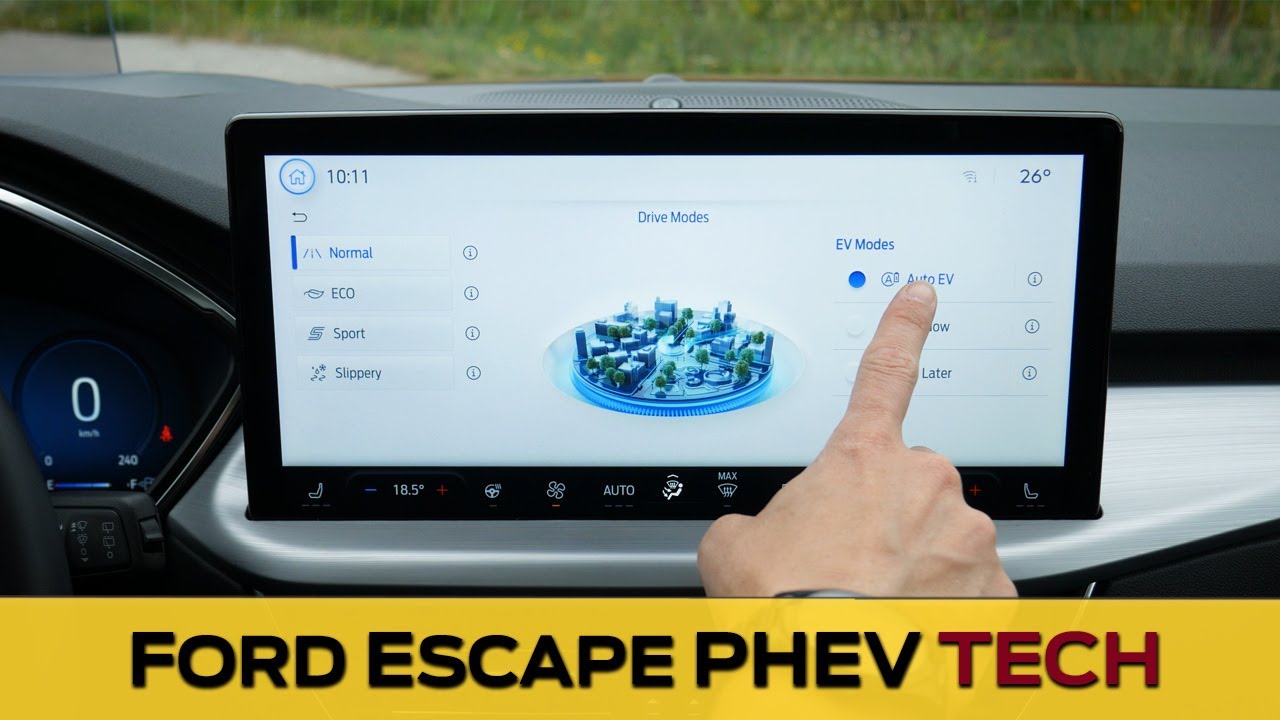 Ford Escape Plugin Hybrid Sync4 Features | Charging, Pre-Conditioning and more!