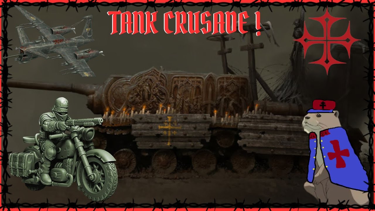 Où sont passés les chars dans Trench Crusade ?  Loutres Croisé #30 #trenchcrusade