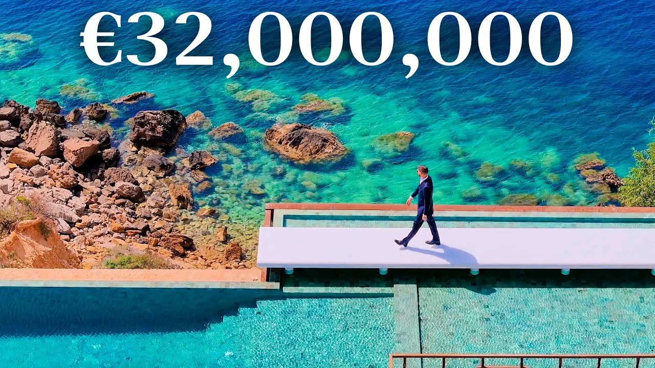 Inside a €32,000,000 Mediterranean Mega Mansion in IBIZA Spain