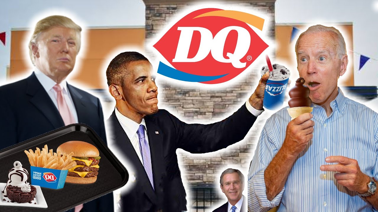 Президенты США посещают Dairy Queen