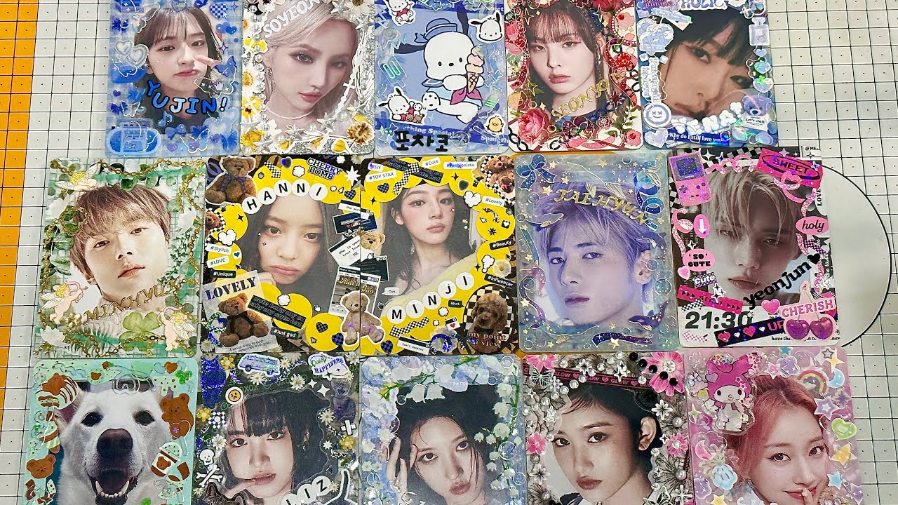✨탑꾸 20개 몰아보기 🪄ktop star toploader decoration asmr 🎧