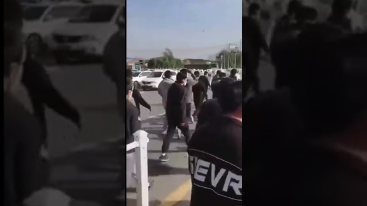 Hundreds of workers joined protests at Foxconn's flagship iPhone plant in China
