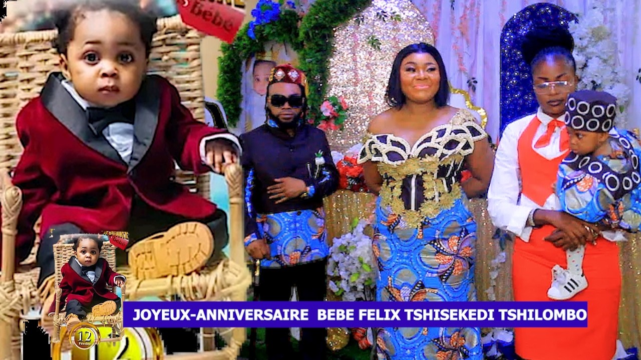 INCROYABLE ANNIVERSAIRE MZEE KINDINGU NA NANA SAKASAKA BASALELI BEBE FELIX TSHIMBOLO+LIBALA NA BANGO