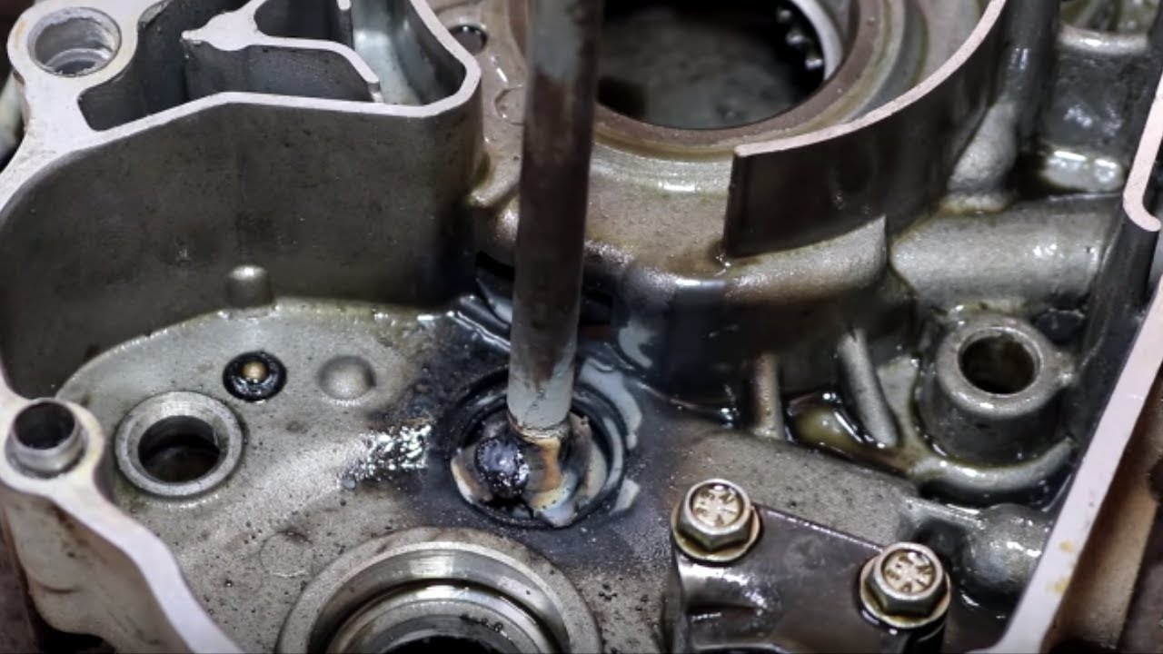 como desarmar y armar una caja de eco de luxe  y como cambiar el piñon de lubricacion  parte 2