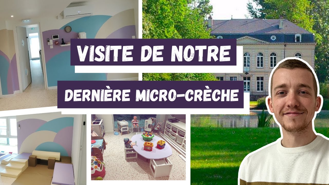 Visitez notre dernière micro-crèche au coeur d’un domaine avec vue sur château 🏯 😻