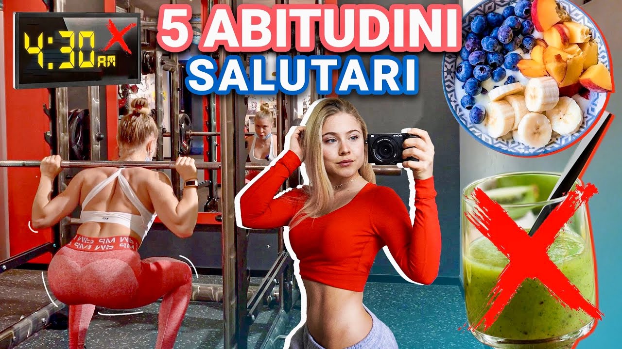 5 ABITUDINI SALUTARI che VERAMENTE TI CAMBIERANNO NEL 2022