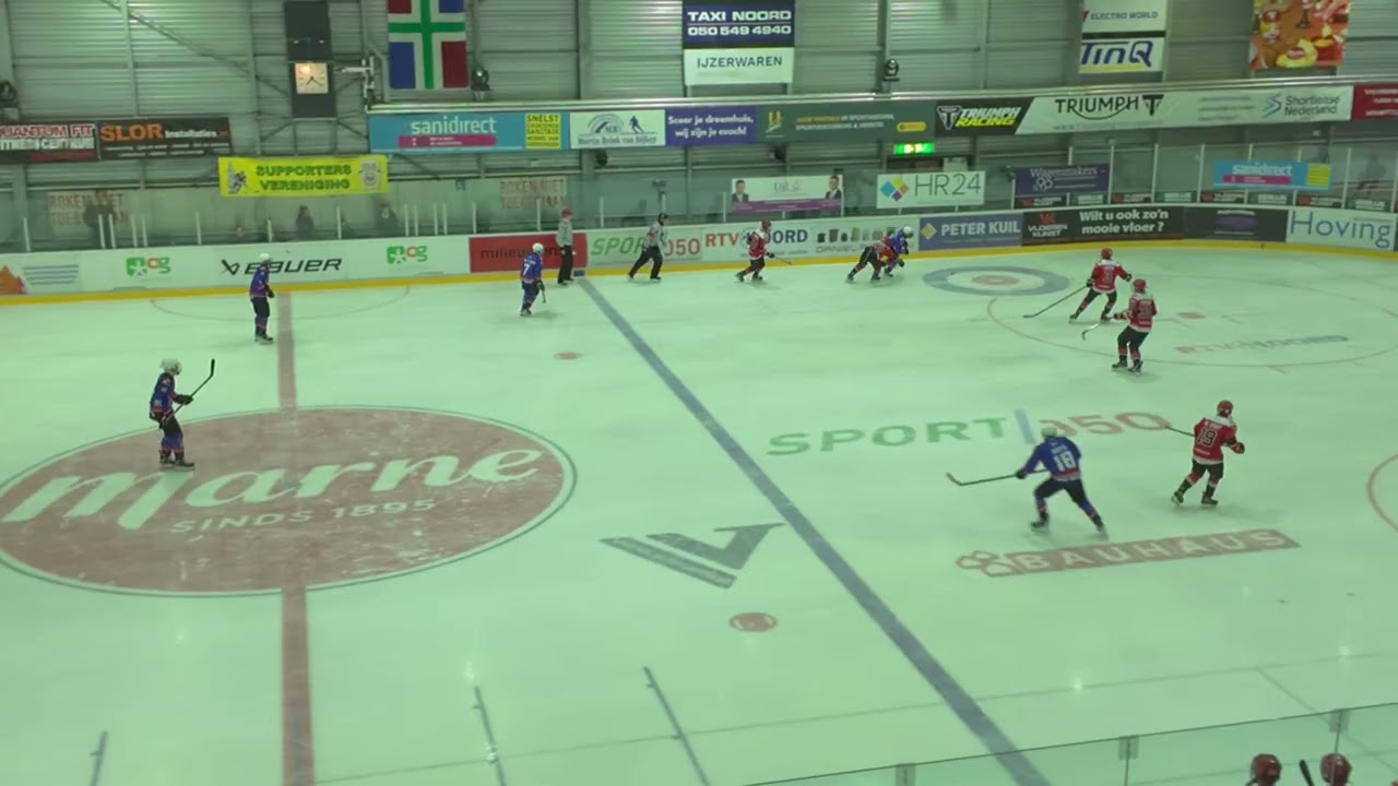 GIJS Groningen U17 VS UNIS Flyers Heerenveen U17 3/3