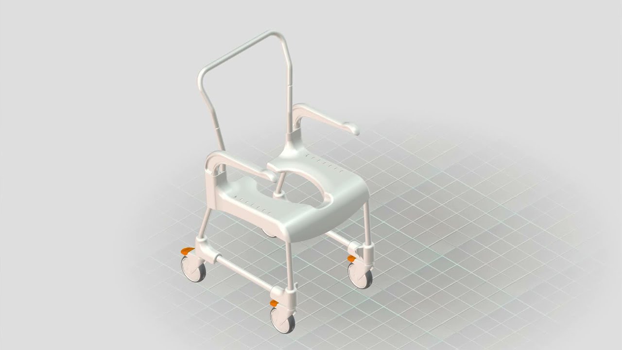 Etac Clean - Mounting the heightening kit