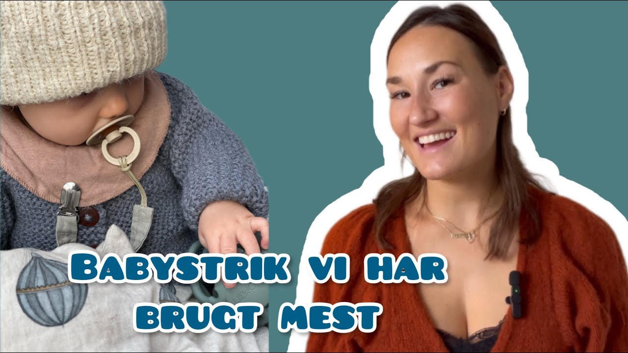 Babystrik vi har brugt mest 💙 - KreaKnit strikkepodcast ep. 40