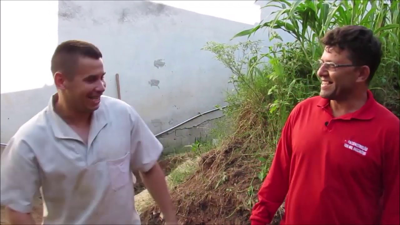Construindo muro de arrimo ou contenção com o Bugalo Parte 01