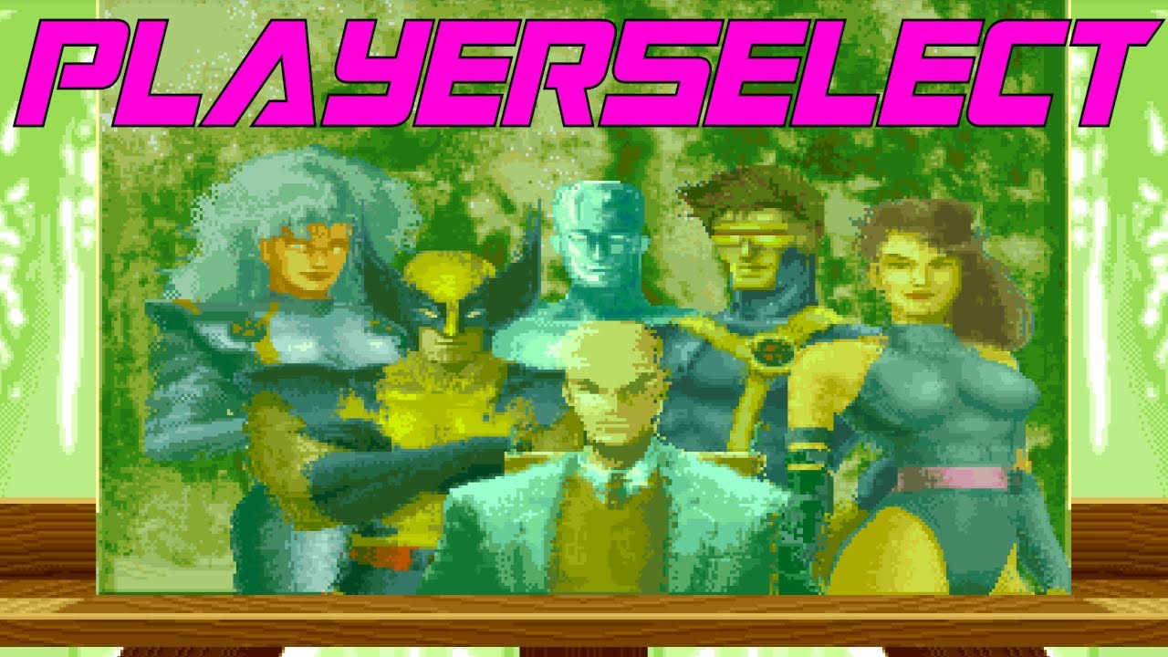 X-Men Children of the Atom - Opening Title/Player Select (SNES Remix)