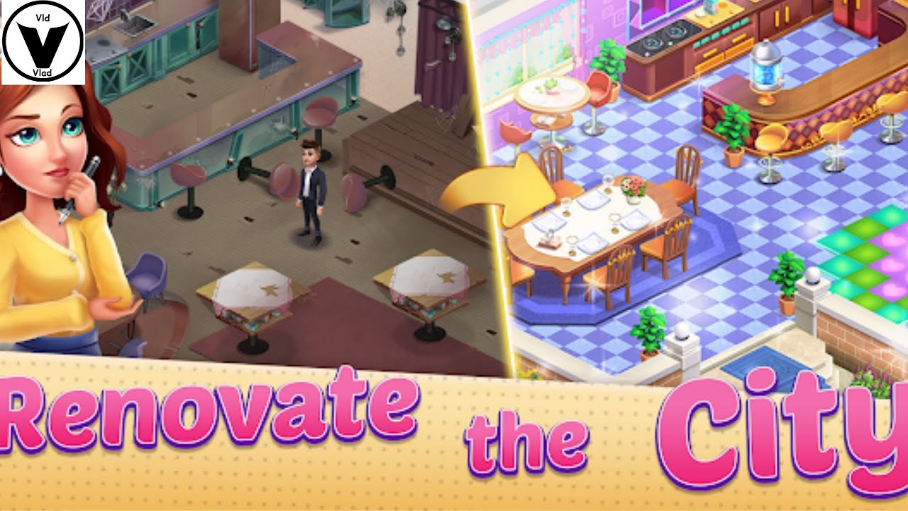 Merge City - Design Mansion Gameplay Android/iOS