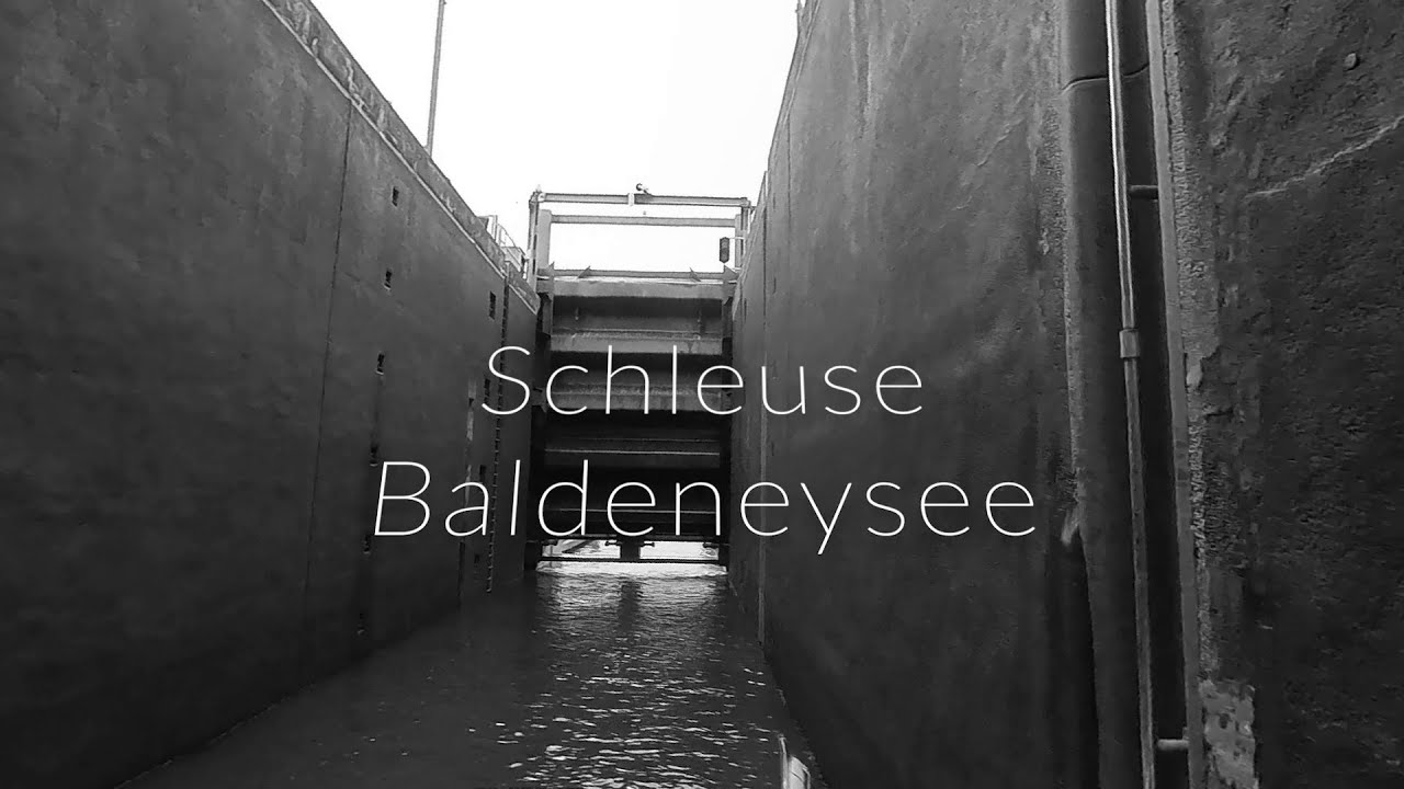 Schleuse Baldeneysee Essen