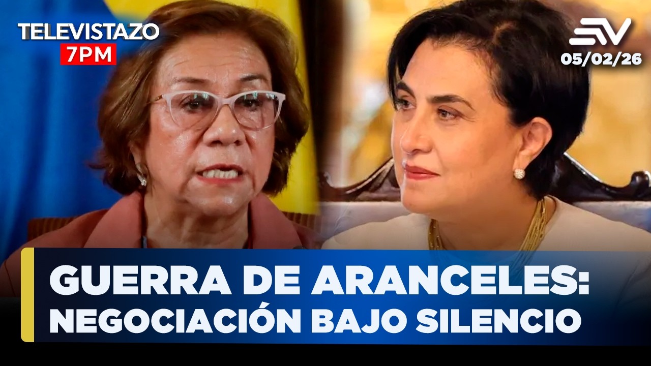 Colombia propone reducir aranceles; Ecuador guarda silencio | Televistazo 7PM🔴5 de febrero 2026