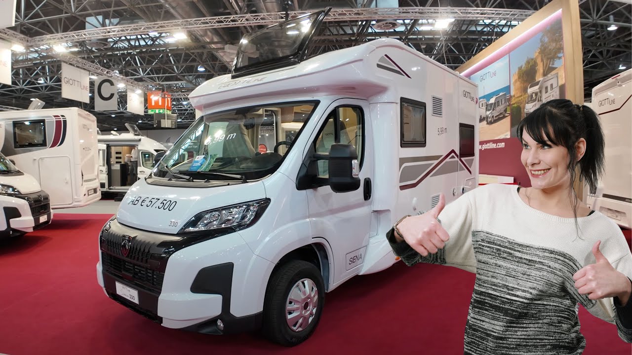 NUR 57.500 €! Nur 5,99m! fabrikneu! Italienische Wohnmobile 2025 Giottiline Siena 330