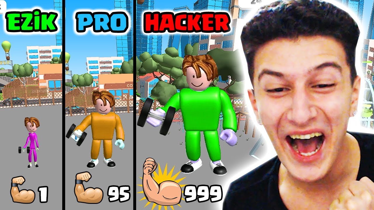 EZİK - PRO - SÜPER KAS YAPMA OYUNU 😱