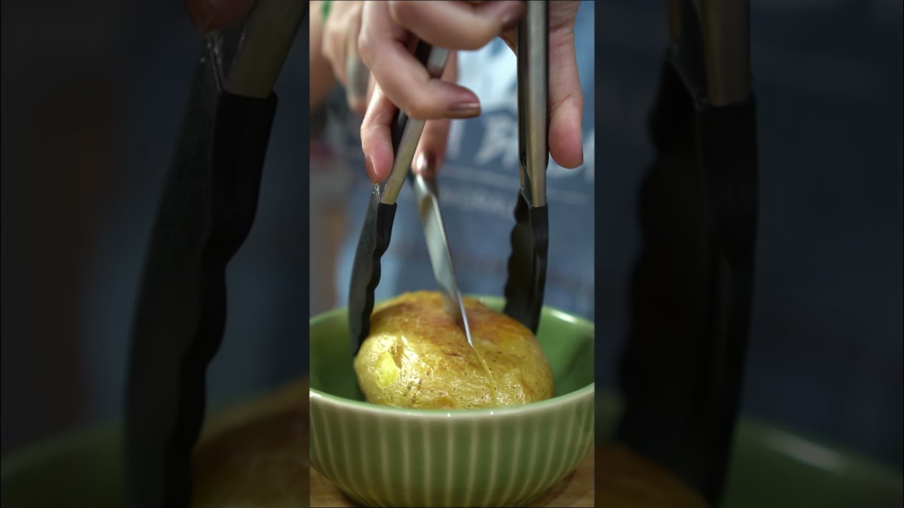 Batata recheada com camar&atilde;o e catupiry