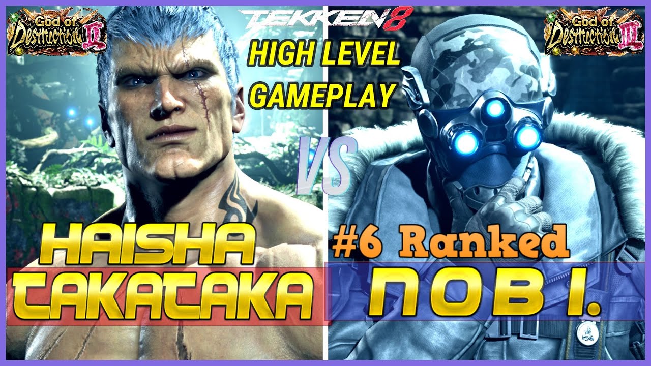 T8 ▰ TAKATAKA (Bryan) Vs NOBI (#6 Ranked Dragunov) ▰ Tekken 8 High Level Gameplay