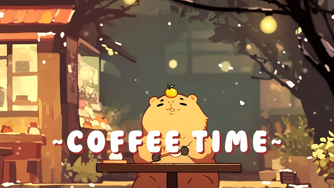 Capybara Music Channel - Peaceful Beats for Studying & Relaxing ~ Relaxing Vibes ~ 🦫 🎧 ✨ | Contin...