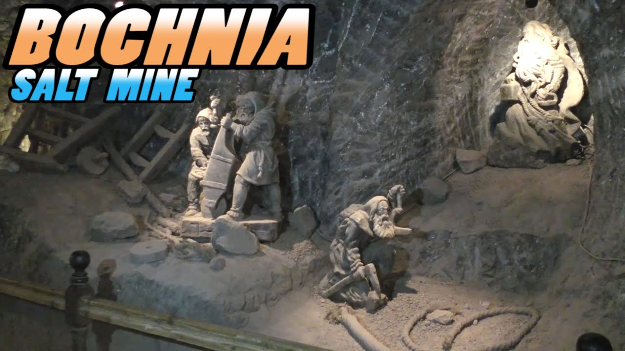 Bochnia Salt Mine - Kopalnia Soli Bochnia - Poland (4k)