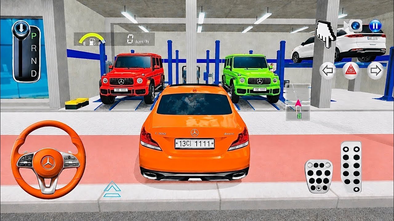 New mercedes &G wagons auto repair shop 🚗 police car & public car |3D Driving class | #gaming #viral