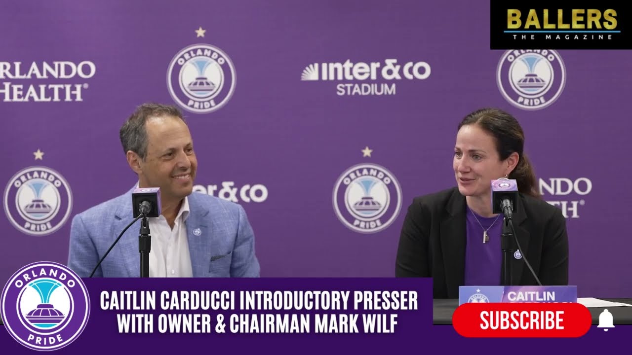 Caitlin Carducci Introductory Press Conference | Orlando Pride | NWSL | 01.13.26