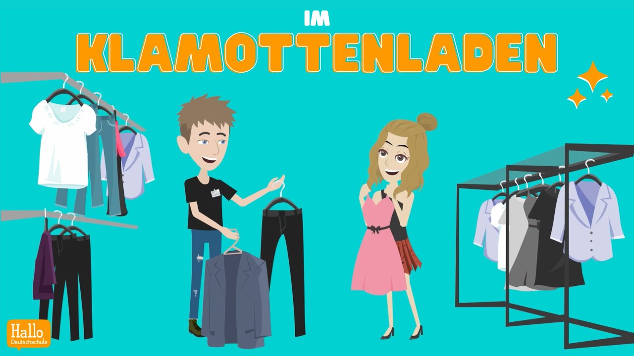 Учим немецкий язык A1 | Покупка одежды | Лексика и идиомы