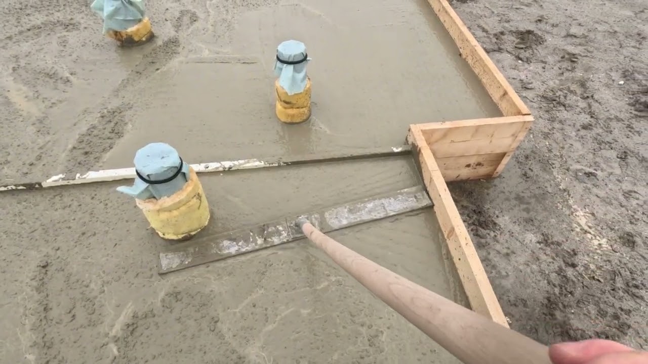 Betonieren Bodenplatte | Stahlfaserbeton | Construction #viral