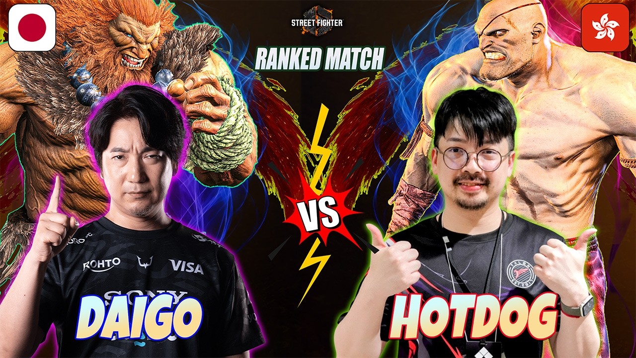 SF6 | Daigo (Akuma) vs HotDog29 (Sagat) 👉 High-Level Street Fighter 6 Gameplay