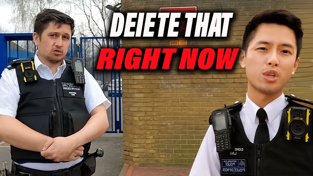 UK Police EXPOSED After Confronting Cameraman Who BREAKS SILENCE