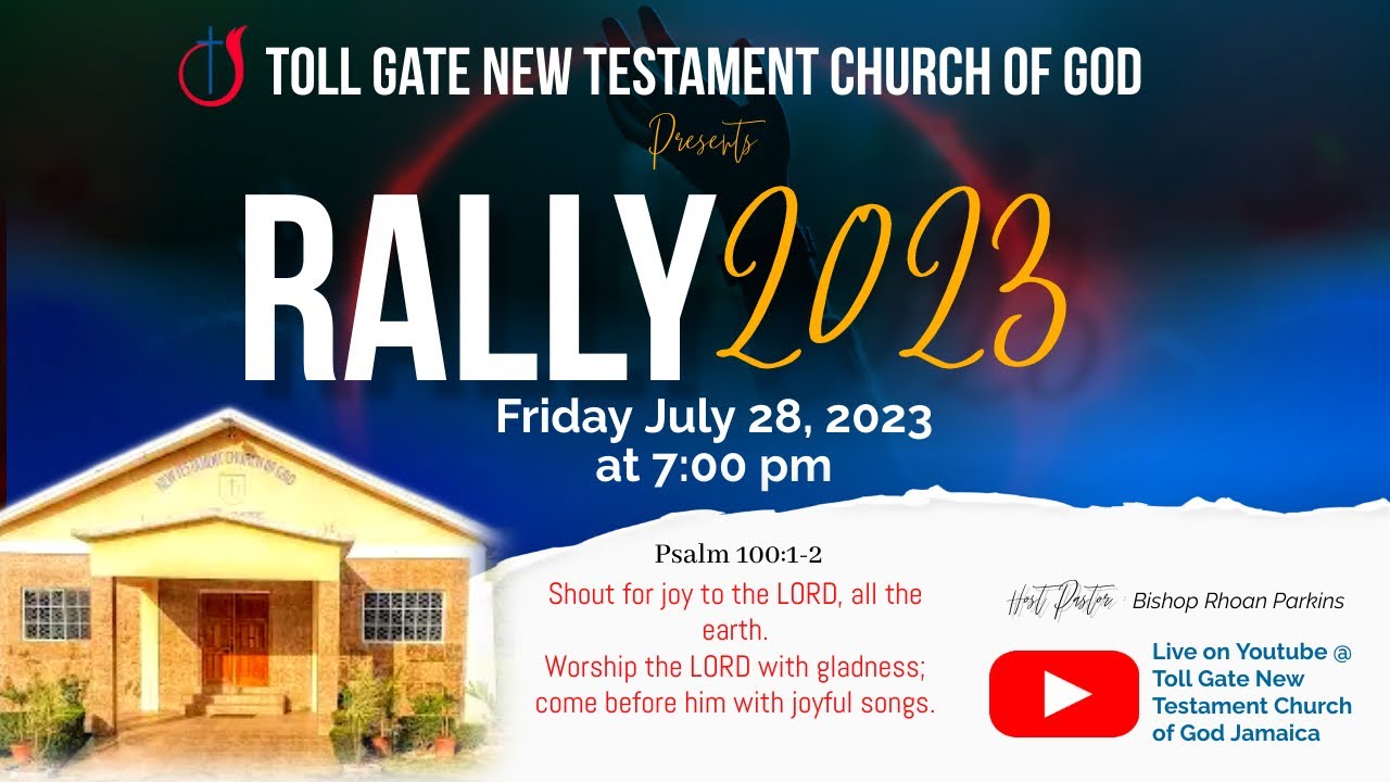 RALLY 2023 || FRIDAY JULY 28, 2023 || TOLL GATE NTCOG