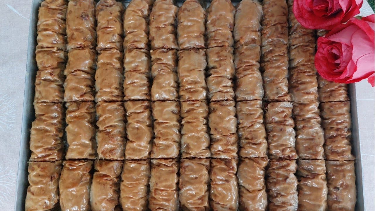 DIVIT BAKLAVA ili BURMA BAKLAVA - Rolovana baklava sa orasima